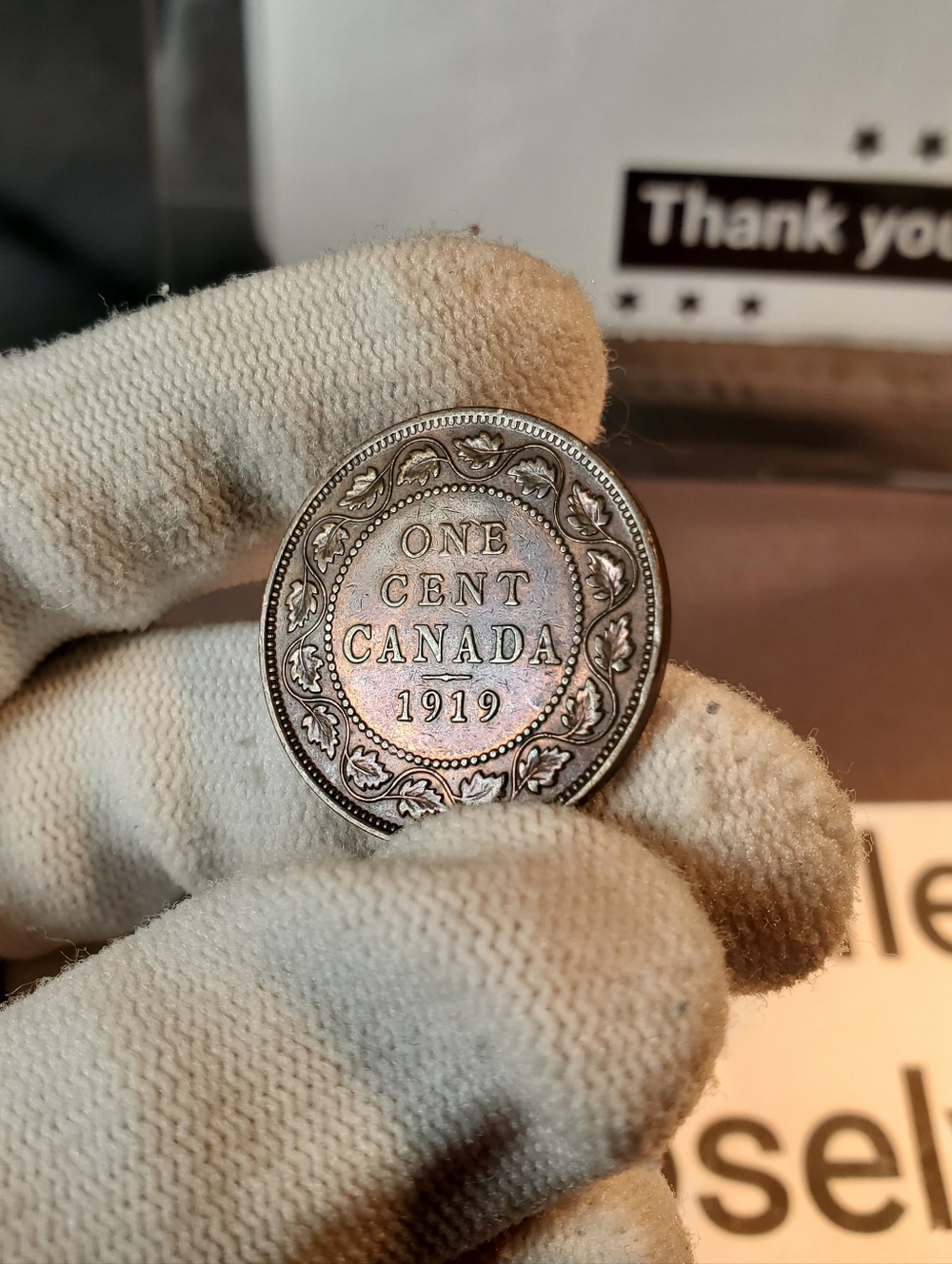 RB 1919 canada Edward VII Large Cent KM# 21